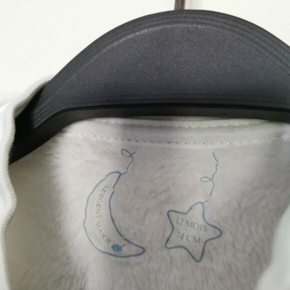 Sergent Major one-piece pajama, size 12 months - Picture 4 of 4